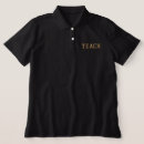 Search for teacher polos Embroidered