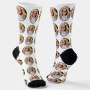 Search for face socks Printed