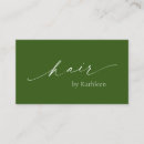 Search for olive green business cards Elegant