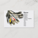 Search for cable business cards Plug