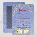 Search for twin elephant baby shower invitations Simple