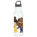 Search for beauty and the beast water bottles Princess