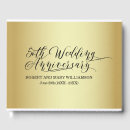 Search for 50th anniversary wedding guest books Script