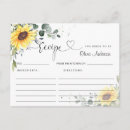 Search for sunflower recipe cards Foliage