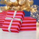 Search for red and pink striped wrapping paper Stripes
