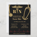 Search for stethoscope graduation invitations Registered nurse