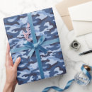 Search for blue camouflage wrapping paper Army