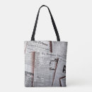 Search for newspaper tote bags Stylish