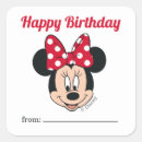 Search for minnie bow stickers Happy birthday