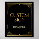 Search for speakeasy posters Black and gold
