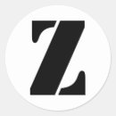 Search for letter z stickers Alphabet