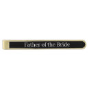 Search for father of the bride tie bars For him