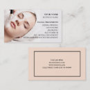 Search for face business cards Salon