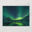 Search for night sky postcards Iceland