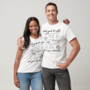 Search for math teacher tshirts Black and white