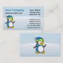Search for penguin business cards Cartoon