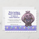 Search for hippo baby shower invitations Animals