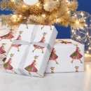 Search for 1950s wrapping paper Red