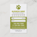 Search for veterinarian appointment cards Cat