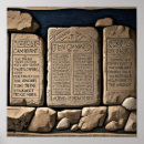 Search for ten commandments posters Biblical