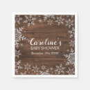 Search for winter wonderland napkins Silver glitter