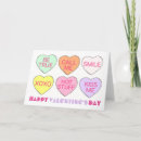 Search for conversation heart cards Hearts