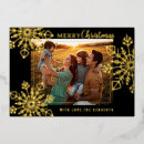 Search for black and gold christmas cards One photo