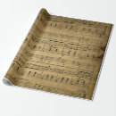 Search for music wrapping paper Antique