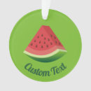 Search for watermelon ornaments Slice