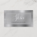 Search for silver foil business cards Beauty