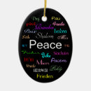 Search for world peace ornaments Unity