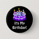 Search for its my birthday buttons Girl