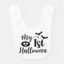 Search for halloween baby bibs My first halloween