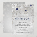 Search for winter wedding invitations Silver