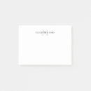 Search for monogrammed post it notes Minimalist