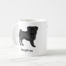 Search for black pug mugs Dog