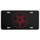 Search for satanic car accessories Pentagram
