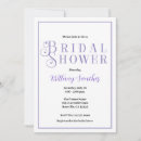 Search for classy bridal shower invitations classic