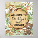 Search for welcome baby posters Woodland baby shower