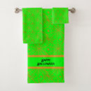 Search for halloween bath towels Green