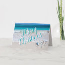 Search for beach scene christmas cards Tropical