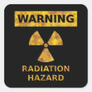 Search for radiation stickers Radioactive