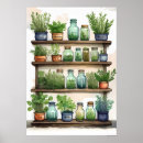 Search for kitchen herb art Botanical