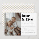 Search for brother sister birthday invitations Double