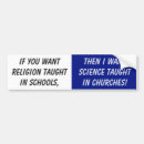 Search for atheist bumper stickers Science