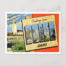 Search for boise idaho postcards United states of america