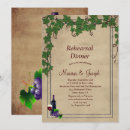 Search for wine and dine invitations Rustic