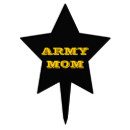 Search for gold stars cake toppers Black