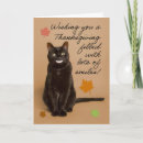 Search for funny thanksgiving cards Cat