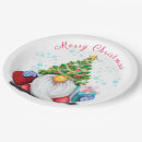 Search for christmas gnome plates Cute